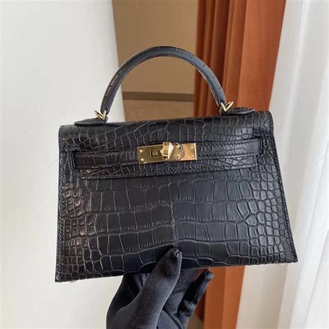 hermes della mini|hermes mini kelly crocodile.